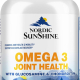 Nordic Sunshine Omega 3 Joint Health With Glucosamine & Chondroitin 100 Softgels