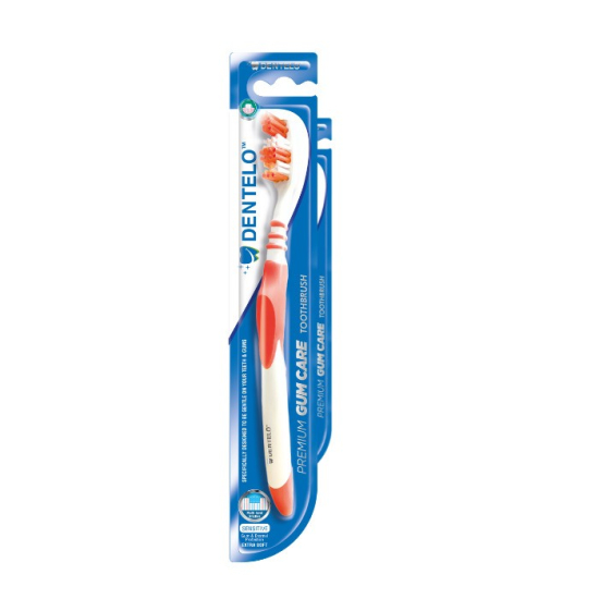 Dentelo Premium Gum Care Toothbrush Red
