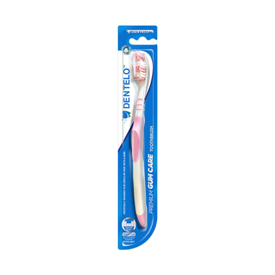 Dentelo Premium Gum Care Toothbrush Pink