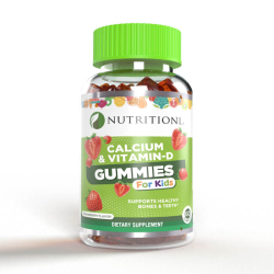 Nutritionl Calcium & Vitamin D Kids Gummies 60's Nutritionl Calcium & Vitamin D Kids Gummies 60's