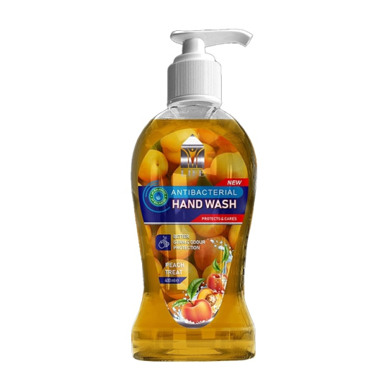 Life Antibacterial Handwash Peach Treat 400 ml