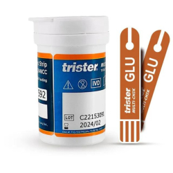 Trister Multi-Check Glucose 50's Test Strip Trister Multi-Check Glucose 50's Test Strip