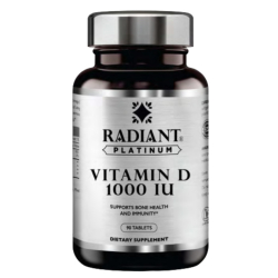 Radiant Platinum Vitamin D 1000 IU 90 Tablets Radiant Platinum Vitamin D 1000 IU 90 Tablets