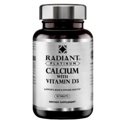Radiant Platinum Calcium with Vitamin D3 90 Tablets Radiant Platinum Calcium with Vitamin D3 90 Tablets
