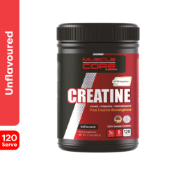 Muscle Core Creatine (Creapure) Unflavored 600g 120 Servings Muscle Core Creatine (Creapure) Unflavored 600g 120 Servings