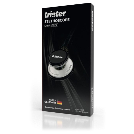 Trister Stethoscope Finessei? 1/2  Black : Ts 600Scbk