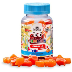 Sunshine Nutrition Cool Gummies Omega3 With DHA/EPA 60 Tablets Sunshine Nutrition Cool Gummies Omega3 With DHA/EPA 60 Tablets