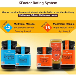 Wedderspoon Raw Monofloral Manuka Honey KF 16 500 g Wedderspoon Raw Monofloral Manuka Honey KF 16 500 g