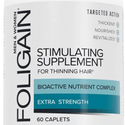 Foligain Stimulating Supplement For Thinning Hair Men & Women 60 Capsules Foligain Stimulating Supplement For Thinning Hair Men & Women 60 Capsules