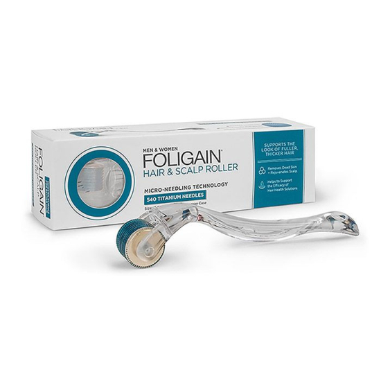 Foligain Hair And Scalp Roller 540 Tita Needles 0.25mm