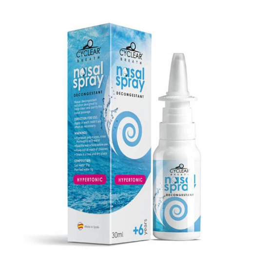 Cyclear Hypertonic Nasal Spray 6+ 30ml