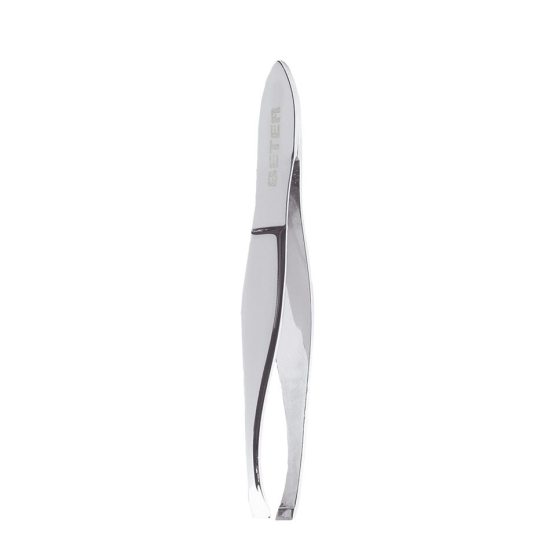 Beter Chrome-plated Crab Point tweezers 9 3cm