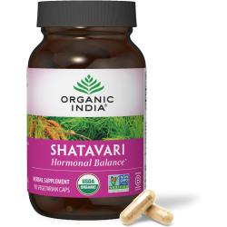 Organic India Shatavari Hormonal Balance 90 Capsules Organic India Shatavari Hormonal Balance 90 Capsules