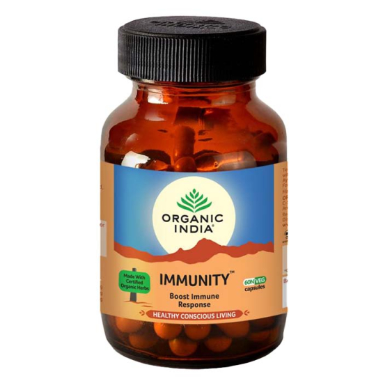 Organic India Immunity Immune Support 90 Capsules