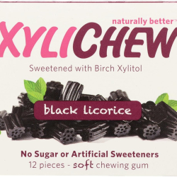 Xylichew Gum Licorice 12 pcs Xylichew Gum Licorice 12 pcs