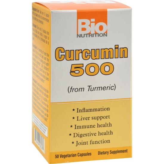 Bio Nutrition Curcumin 500-50 Vegetarian Capsules