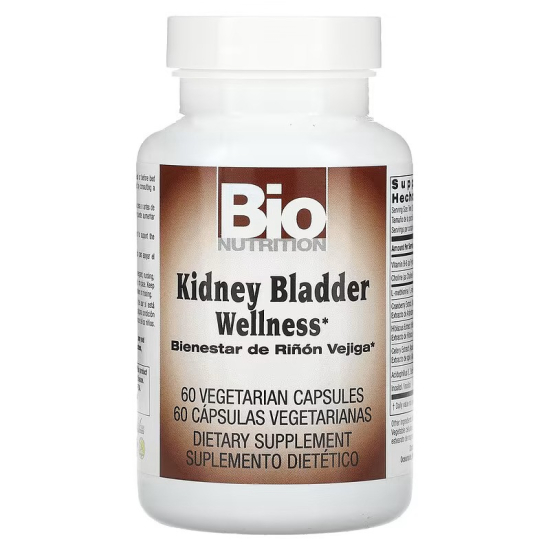 Bio Nutrition Kidney Bladder Wellness 60 Vegetable Capsules