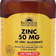 Sunshine Nutrition Zinc 50 mg 100 Tablets