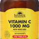 Sunshine Nutrition Vitamin C 1000mg With Rosehips 100 Tablets