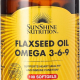 Sunshine Nutrition Fish Flax & Borage Omega 3 6 9 EPA 1300mg 100Softgels