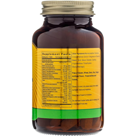 Sunshine N A To Z Men'S Multivitamin 100 Tab : 00628