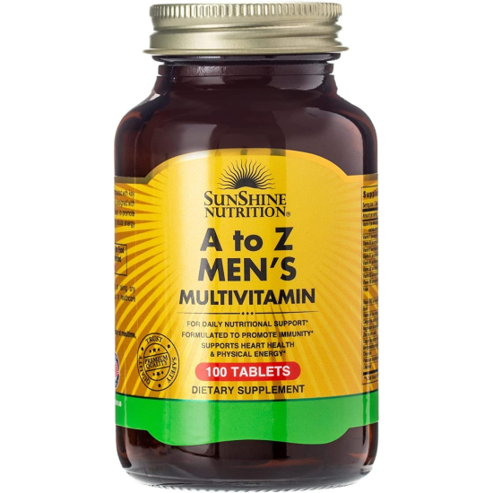 Sunshine N A To Z Men'S Multivitamin 100 Tab : 00628