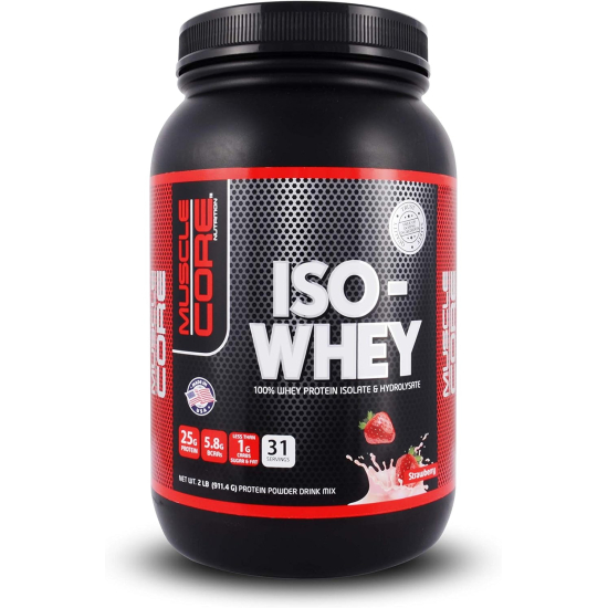 Muscle Core Nutrition Iso Whey 2lb Strawberry