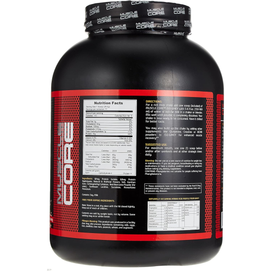 Muscle Core Nutrition Iso-Whey 5Lb Strawberry 