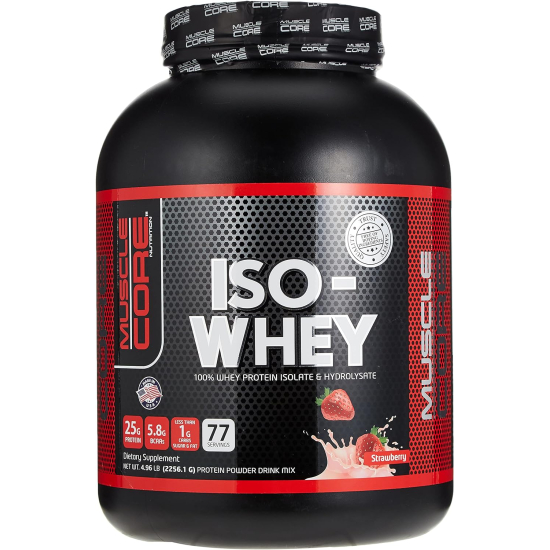 Muscle Core Nutrition Iso-Whey 5Lb Strawberry 