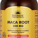 Sunshine Nutrition Maca Root 500 Mg 100 Vegetarian Capsules