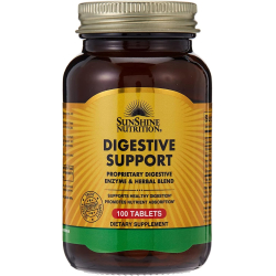 Sunshine Nutrition Digestive Support 100 Tablets Sunshine Nutrition Digestive Support 100 Tablets