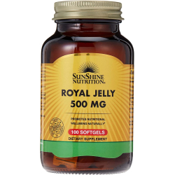Sunshine Nutrition Royal Jelly 500mg 100 Softgels Sunshine Nutrition Royal Jelly 500mg 100 Softgels
