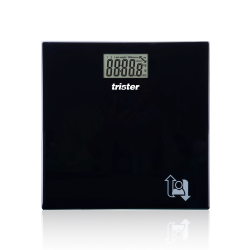 Trister Electronic Bathroom Scale Black 180Kg TS-3092AT Trister Electronic Bathroom Scale Black 180Kg TS-3092AT