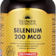 Sunshine Nutrition Selenium 200 Mcg 100 Tablets