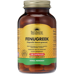 Sunshine Nutrition Fenugreek 610Mg 100 Capsules Sunshine Nutrition Fenugreek 610Mg 100 Capsules