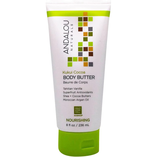 Andalou Kukui Cocoa Nourishing Body Butter 236 ml