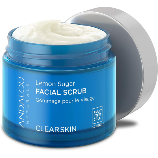 Andalou Lemon Sugar Facial Scrub 50 ml