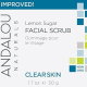 Andalou Lemon Sugar Facial Scrub 50 ml