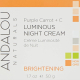 Andalou Purple Carrot+C Luminous Night Cream 50 ml