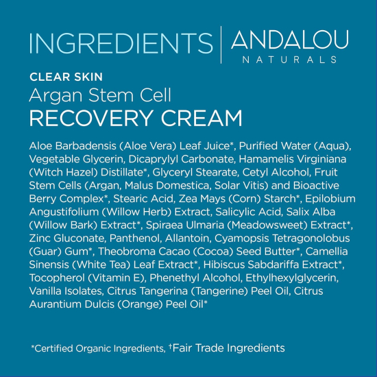 Andalou Beta Hydroxy Complex Recovery Cream 50 ml