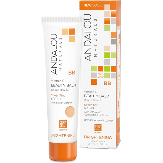 Andalou All In One BB SPF30 Beauty Balm Sheer Tint 5 Oz