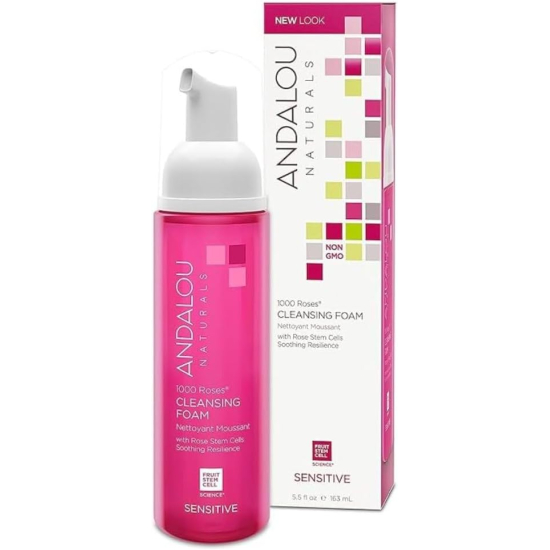 Andalou 1000 Roses Cleansing Foam 163 ml