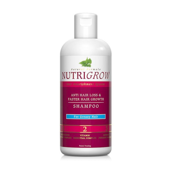 Nutrigrow Anti Hair Loss & Fast Hair Growth Shampoo 4 Greasy Hair 300 ml