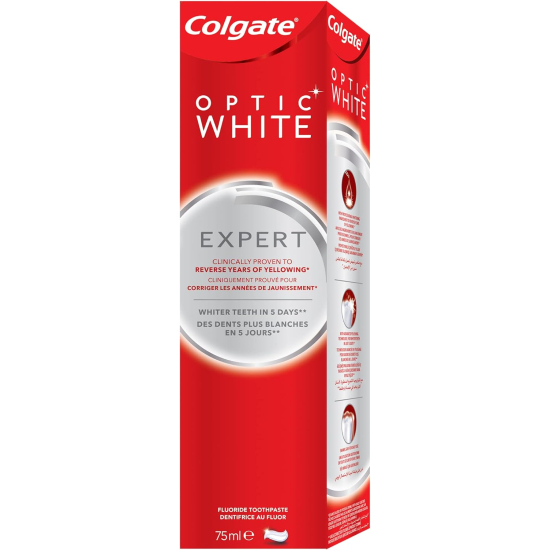 Colgate Optic White Expert Whitening Toothpaste 75ml