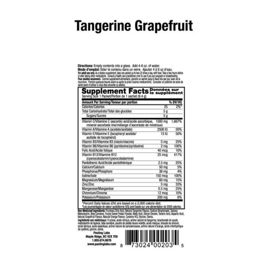 Ener C Tangerine Grapefruit - Box Of 30 Pieces