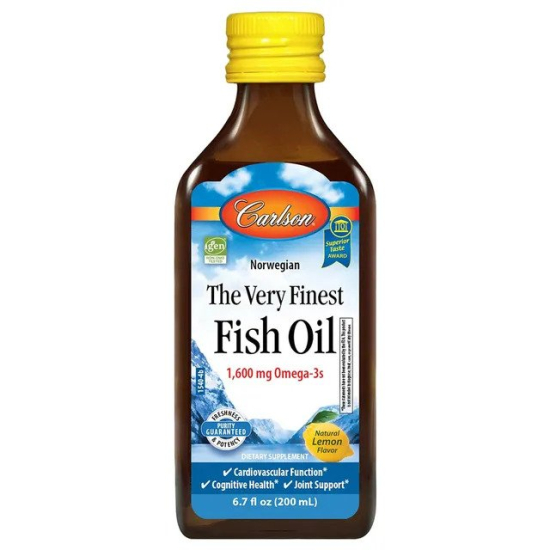 Carlson Fish oil Lemon 200 ml