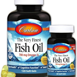 Carlson Fish Oil Lemon 120+30 Softgels Carlson Fish Oil Lemon 120+30 Softgels