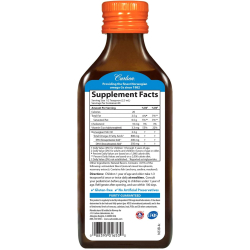 Carlson Kid's The Very Finest Fish Oil, Orange, Norwegian, 800 Mg Omega-3s, 200 ml Carlson Kid's The Very Finest Fish Oil, Orange, Norwegian, 800 Mg Omega-3s, 200 ml