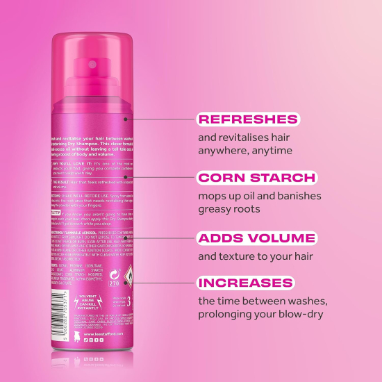 Lee Stafford Dry Shampoo Original 200 ml