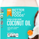 BetterBody Foods Organic Refined Coconut Oil 458 ml